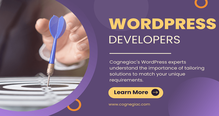Empowering Your Digital Presence Unleashing the Expertise of Cognegiac's WordPress Developers